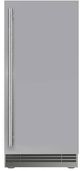 U-Line® Home Collection 15" 2.8 Cu. Ft. Stainless Steel Refrigerator with Solid Door-0