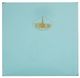 A & B Home Mimosa Powder Blue Square Tray-3