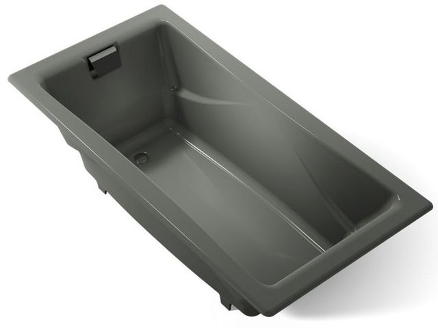 KOHLER® Tea-for-Two® Thunder Gray 72" x 36" Drop-In Bath-0