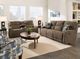 Southern Motion™ Customizable Fandango Double Manual Reclining Sofa with Pillows-1