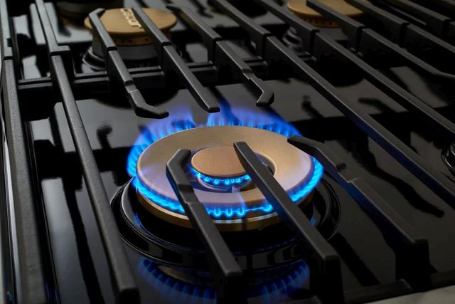Dacor® Transitional Style Collection 36" Silver Stainless Steel Freestanding Natural Gas/Liquid Propane Gas Range-3