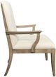 Riverside Furniture Sophie Natural/White Upholstered Dining Arm Chair-2