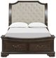 New Classic® Home Furnishings Lyndhurst 4-Piece Walnut Queen Panel Bedroom Set-5