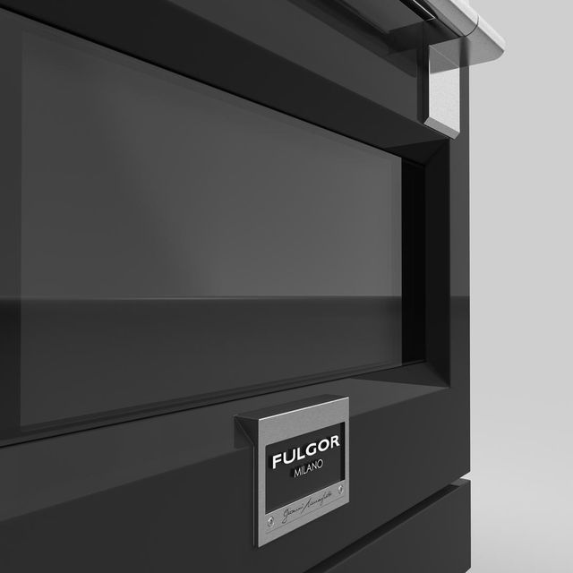 Fulgor® Milano 29.75" Matte Black Replacement Door Kit-2