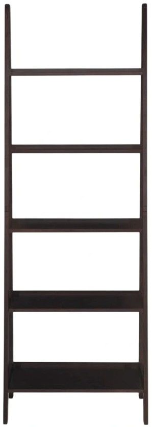 Linon Rossland Espresso Bookshelf-3
