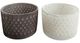 A & B Home Joanna Brown/White Votives Candle Holders-0