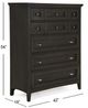 Magnussen Home® Westley Falls Graphite Drawer Chest-2
