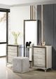 Global Furniture USA Zambrano 3-Piece Smooth White Vanity Set-2