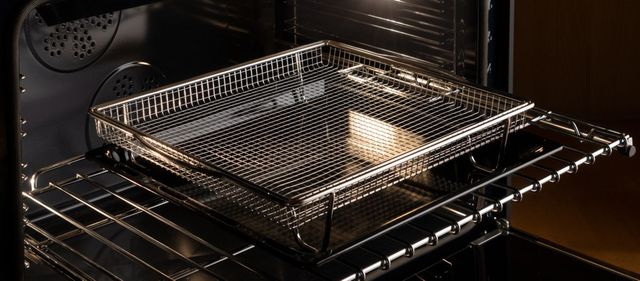 Bertazzoni Heritage Series 36" Nero Matt Pro Style Dual Fuel Range-3