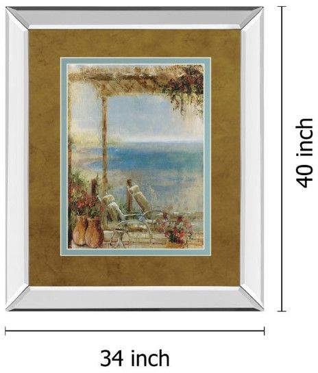 Classy Living Stiles Ocean Retreat Il 34" Wall Art-2