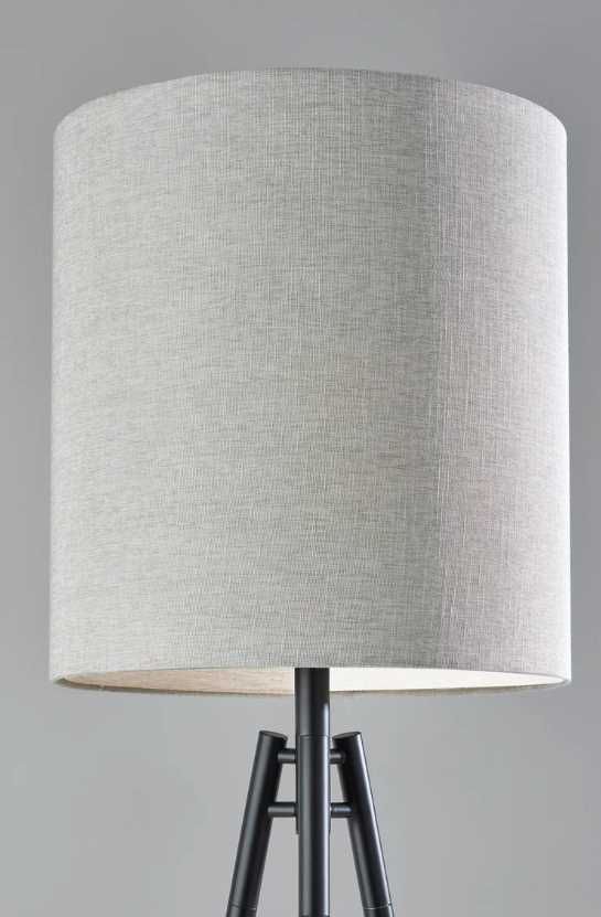 Adesso® Glenwood Black Floor Lamp-1