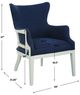 Uttermost® Gordonston Blue Accent Chair-2