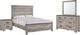 Elements International Millers Cove 4-Piece Gray Full Panel Bedroom Set-0