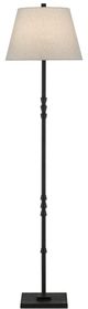 Currey & Company Lohn Molé Black Floor Lamp-0