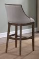American Woodcrafters Keller Drift Brown/Gray 30" Barstool-1