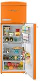 Unique® Appliances Classic Retro 22'' 7.5 Cu. Ft. Creamsicle Orange Top Freezer Refrigerator-3