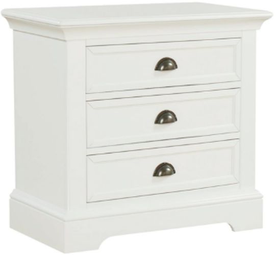 Winners Only® Tamarack White Nightstand-0