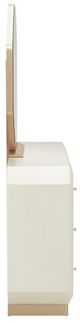 Michael Amini® La Rachelle Medium Champagne Dresser and Mirror-3