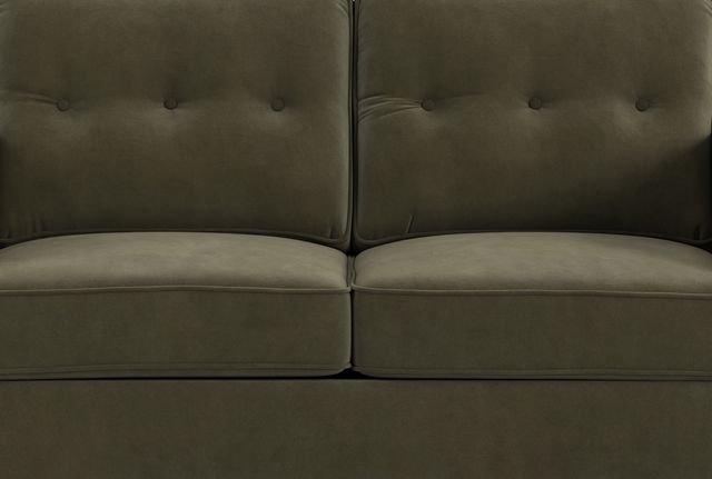 Intercon Mable Loden Green Velvet Loveseat-1