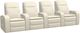 Palliser® Furniture Customizable Vertex 4-Piece Power Reclining Theater Seating with Headrest and Lumbar-0