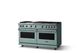 Viking® 5 Series 60" Splash Pro Style Gas (NG) Range with Polished Chrome Trim-2