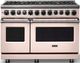 Viking® 7 Series 48'' Blush Sealed Burner Pro Style Dual Fuel Range-0
