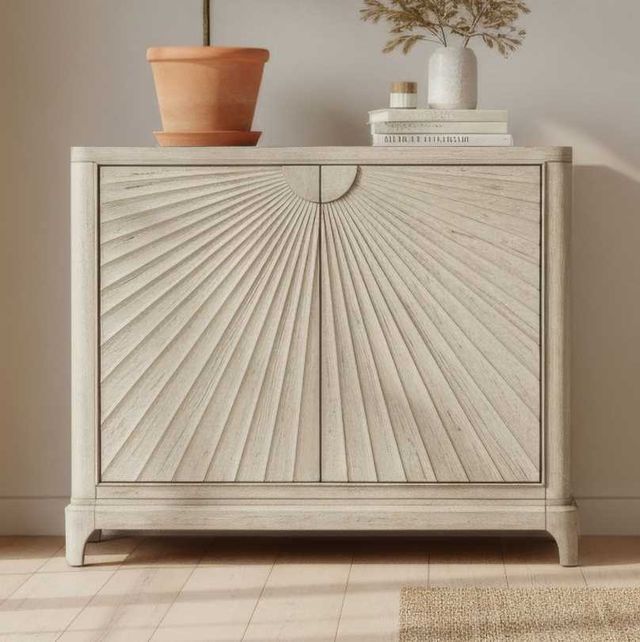 Liberty Furniture Montecito Sanctuary White 41" Accent Cabinet-1