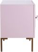 TOV Furniture Anna Pink Lacquer Side Table-3