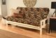 Kodiak Furniture Monterey Peter's Cabin/Antique White Full Futon with Mattress-1