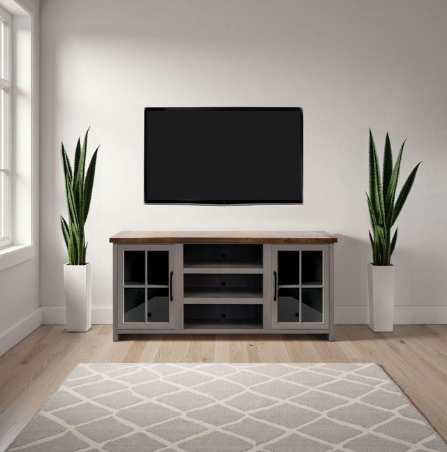 Legends Home Avalon Sandstone/Whiskey 67" TV Console-1