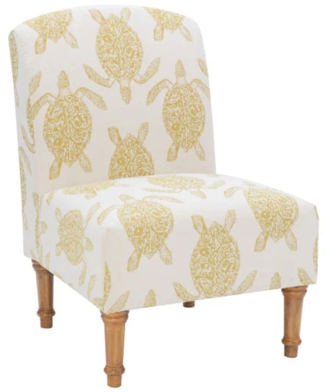 Powell® Tortuga Mustard Accent Chair-0