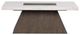 Furniture of America® Grasten White Coffee Table with Dark Walnut Base-0