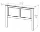 Vokes Furniture Grey Roots Double Panel Bed-4