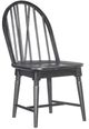 Legacy Classic Vintage Market Kettle Black Windsor V-Shape Side Chair-0