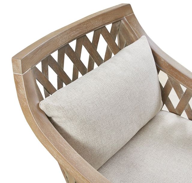 Olliix by Madison Park San Pedro Natural Wood Barrel Chair-2