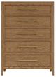 Riverside Furniture Halbrooke Nutmeg Oak Chest-2