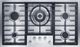 Miele 36" Stainless Steel Gas Cooktop-0