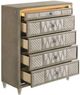 Coaster® Lorient Camel/Ivory Chest-4