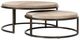 Classic Home Hayword 2-Piece Blonde Nesting Coffee Table Set-0