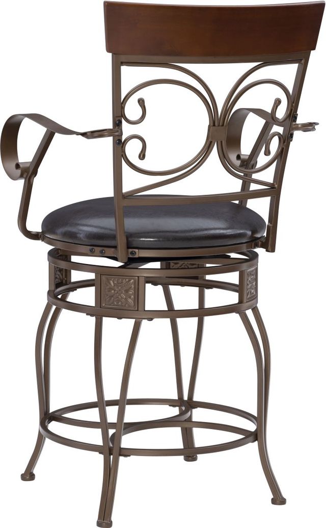 Powell® Bria Dark Bronze Big and Tall Counter Stool-3