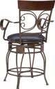 Powell® Bria Dark Bronze Big and Tall Counter Stool-3