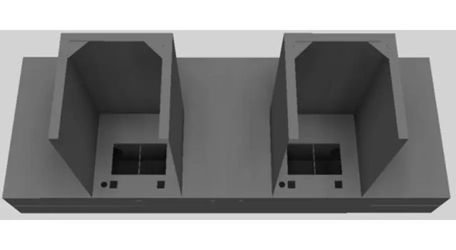 Vent-A-Hood® 60" Gunsmoke Contemporary Wall Mounted Range Hood-2