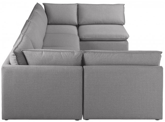 Meridian Furniture Mackenzie 6-Piece Grey Modular Sectional Set-2