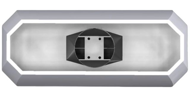 Vent-A-Hood® Designer Series 66" White Island Range Hood-1
