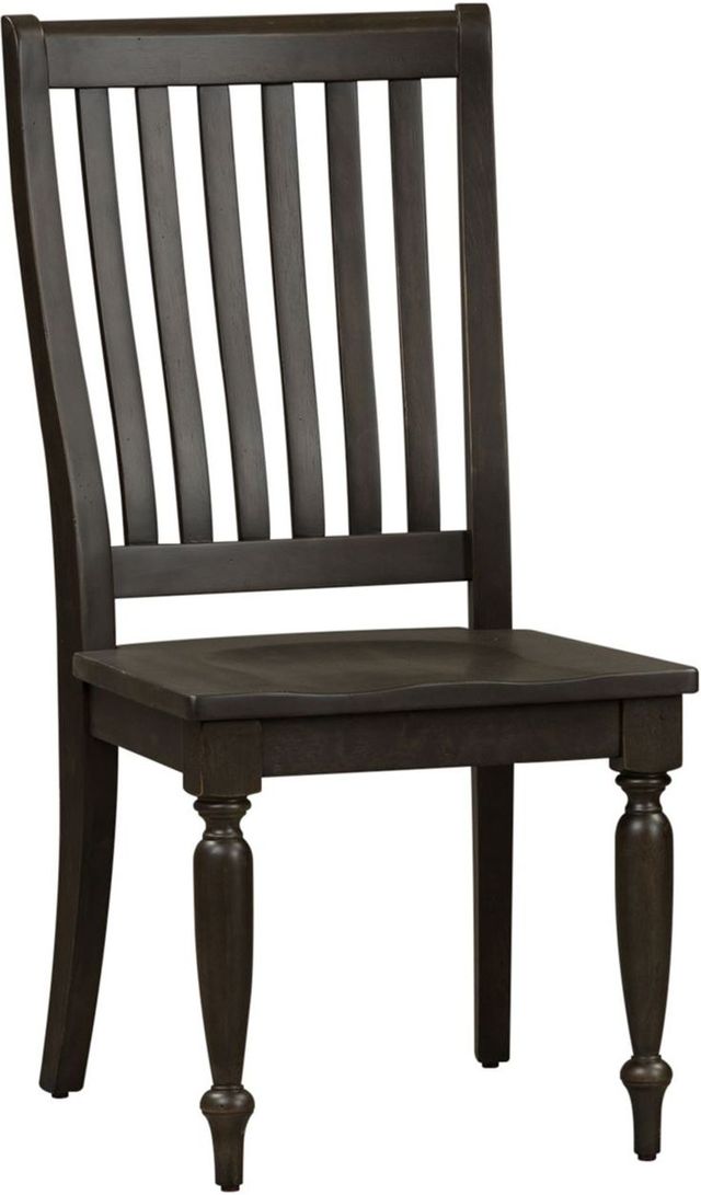Liberty Furniture Harvest Home 5-Piece Barley Brown/Chalkboard Rectangular Dining Set-3