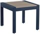 Signature Design by Ashley® Mabry Shores Driftwood Aluminum Outdoor End Table with Navy Blue Base-0