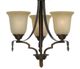 Cal® Lighting & Accessories Dabois Iron 3-Light Golden Chandelier-1