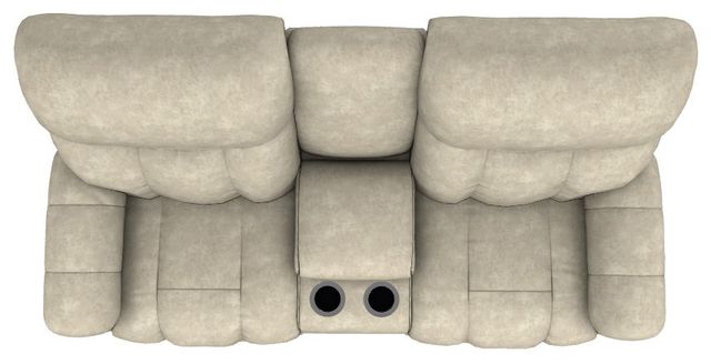 La-Z-Boy® Morrison Stucco Power Reclining Loveseat with Console, Headrest, and Lumbar-4