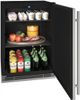 U-Line® 1 Class 24" Stainless Solid Beverage Center-2