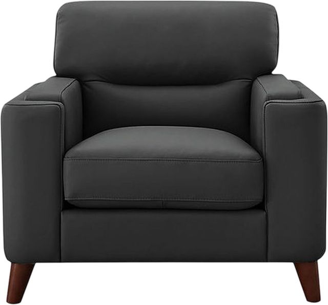 Aurora Furniture Elm Black Accent Chair-0